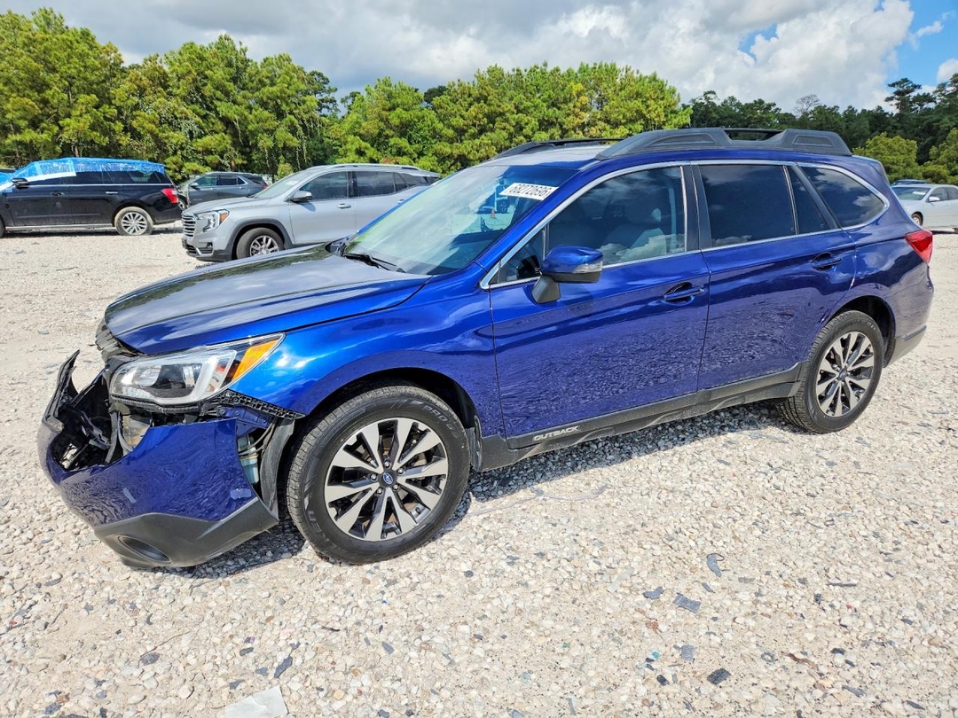 Вид 2017 SUBARU OUTBACK 2.5I LIMITED, угол 1