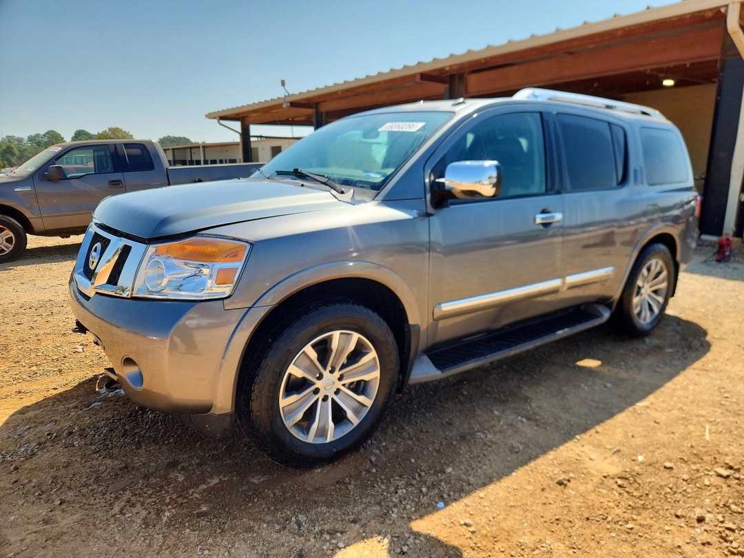 Вид 2015 NISSAN ARMADA SL, угол 1
