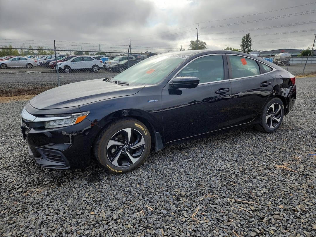 Vue de 2022 HONDA INSIGHT EX, angle 1