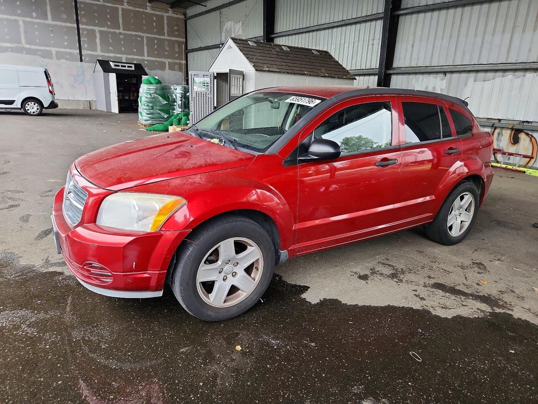 منظر 2008 DODGE CALIBER SXT، زاوية 1