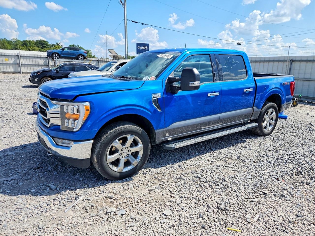 منظر 2021 FORD F150 SUPERCREW، زاوية 1