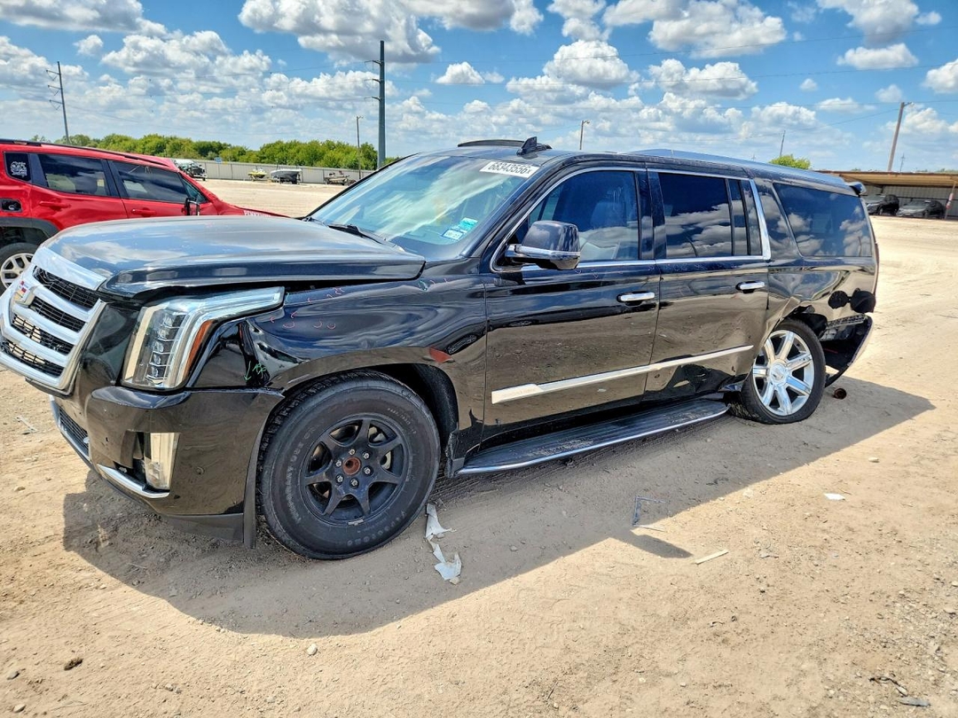 Вид 2018 CADILLAC ESCALADE ESV LUXURY, угол 1