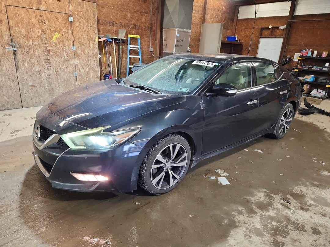 Вид 2016 NISSAN MAXIMA PLATINUM, угол 1