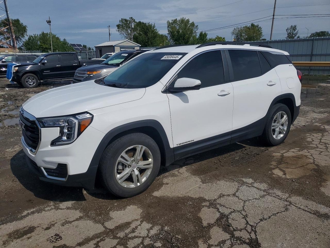 Vista de 2024 GMC TERRAIN SLE, ángulo 1