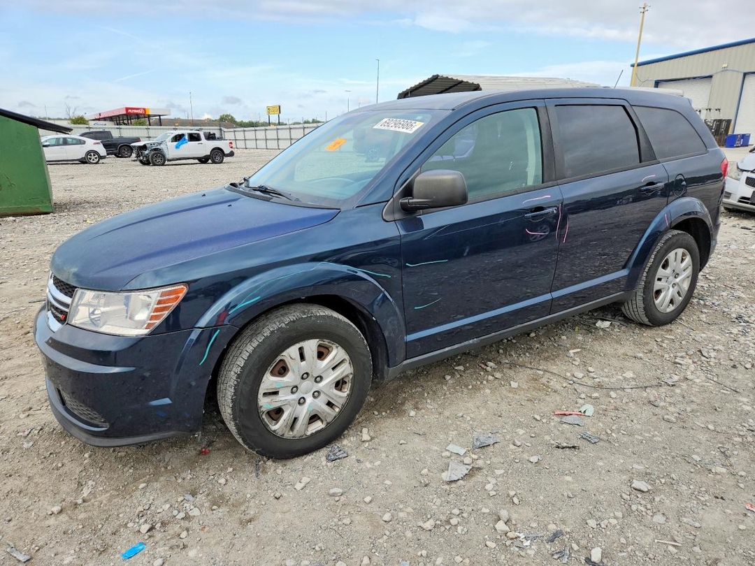 Vista de 2014 DODGE JOURNEY SE, ángulo 1