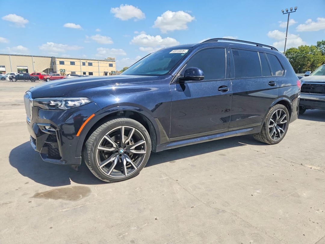 Vue de 2019 BMW X7 XDRIVE40I, angle 1