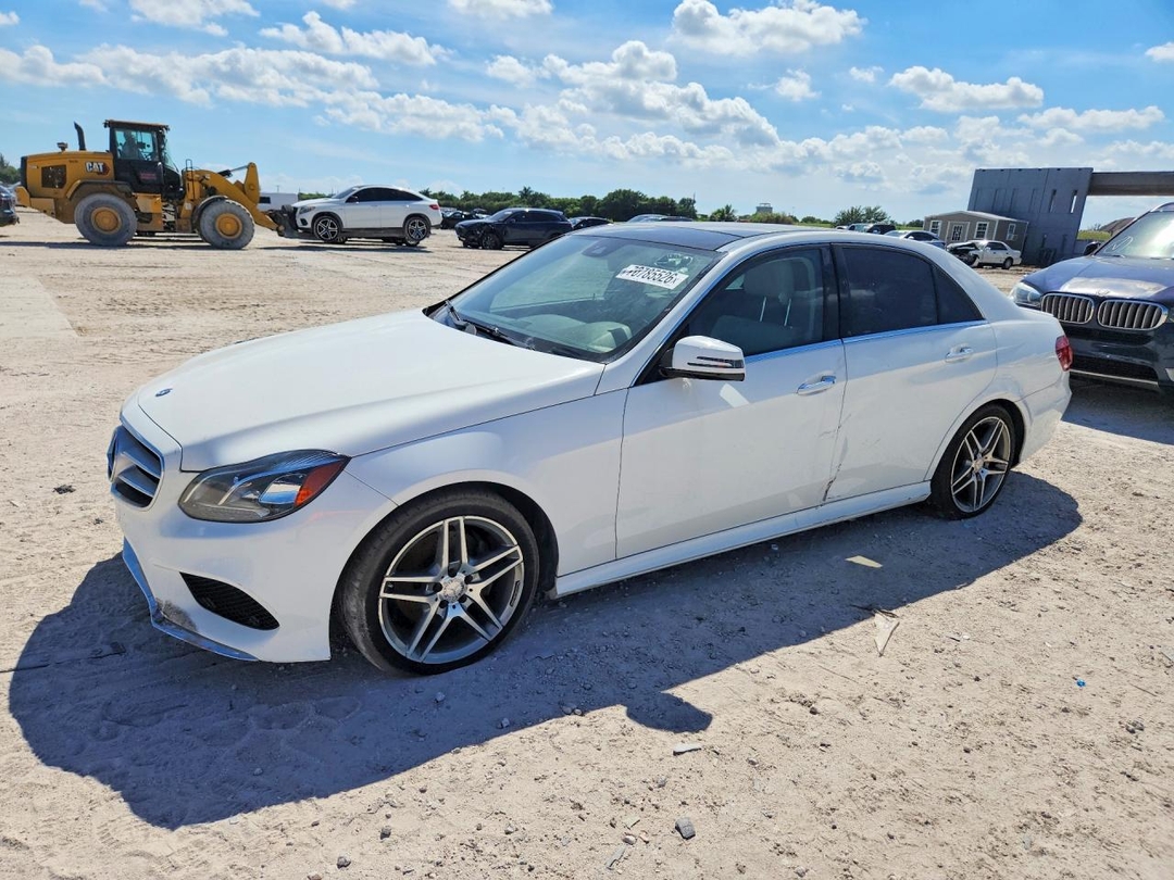 Vista de 2014 MERCEDES-BENZ E 350 4MATIC, ángulo 1