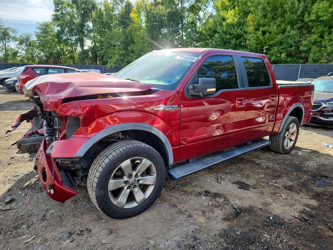 منظر 2013 FORD F150 SUPERCREW، زاوية 1