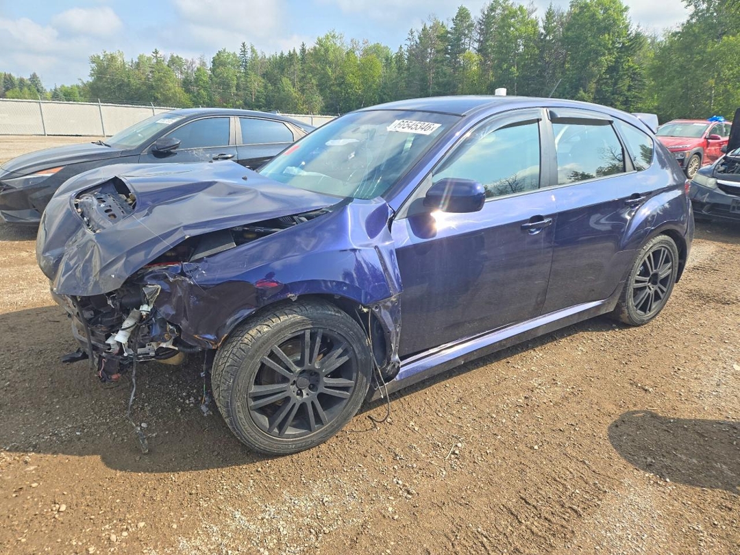 Vue de 2011 SUBARU IMPREZA WRX, angle 1