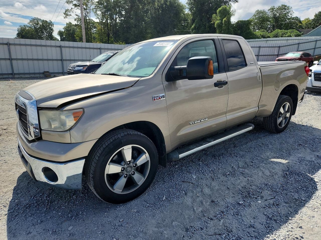 Vista de 2008 TOYOTA TUNDRA SR5, ángulo 1
