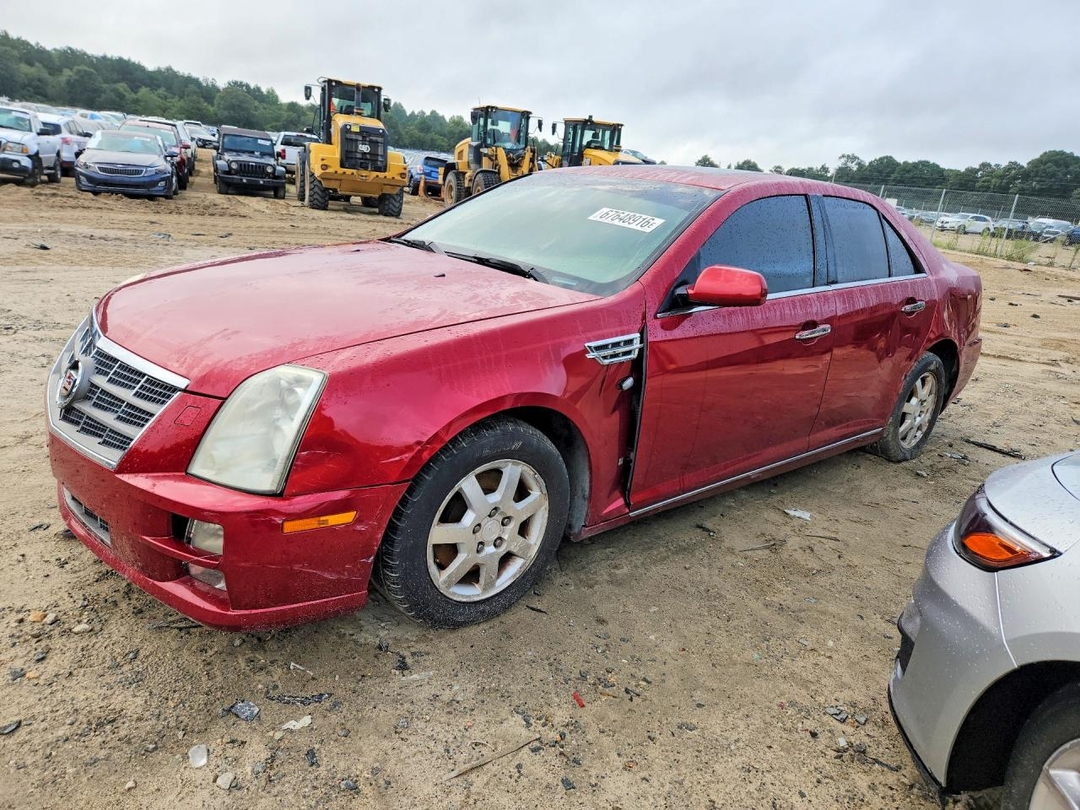 Vista de 2008 CADILLAC STS, ángulo 1