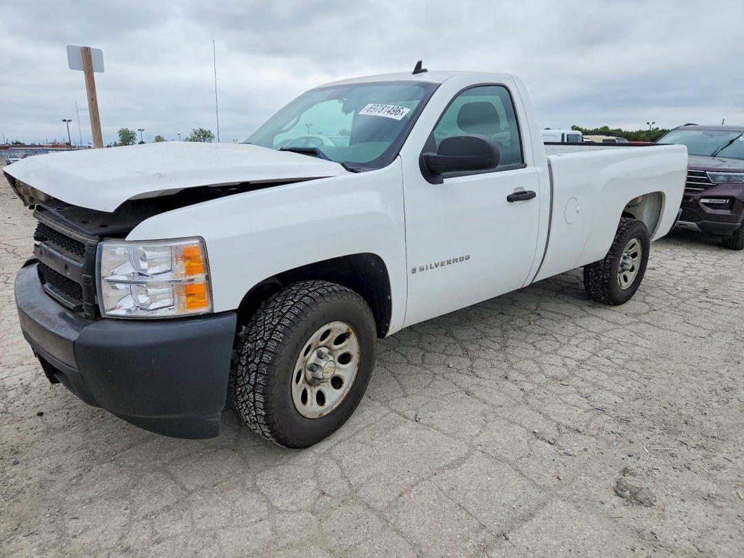 Vista de 2008 CHEVROLET SILVERADO C1500, ángulo 1