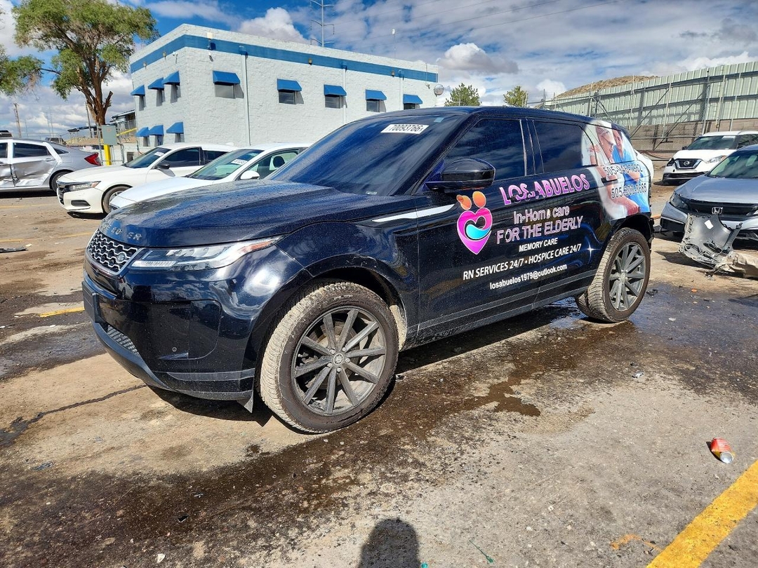 Вид 2020 LAND ROVER RANGE ROVER EVOQUE S, угол 1