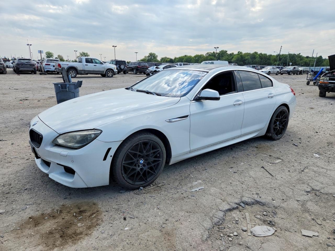 Vista de 2013 BMW 650 XI, ángulo 1