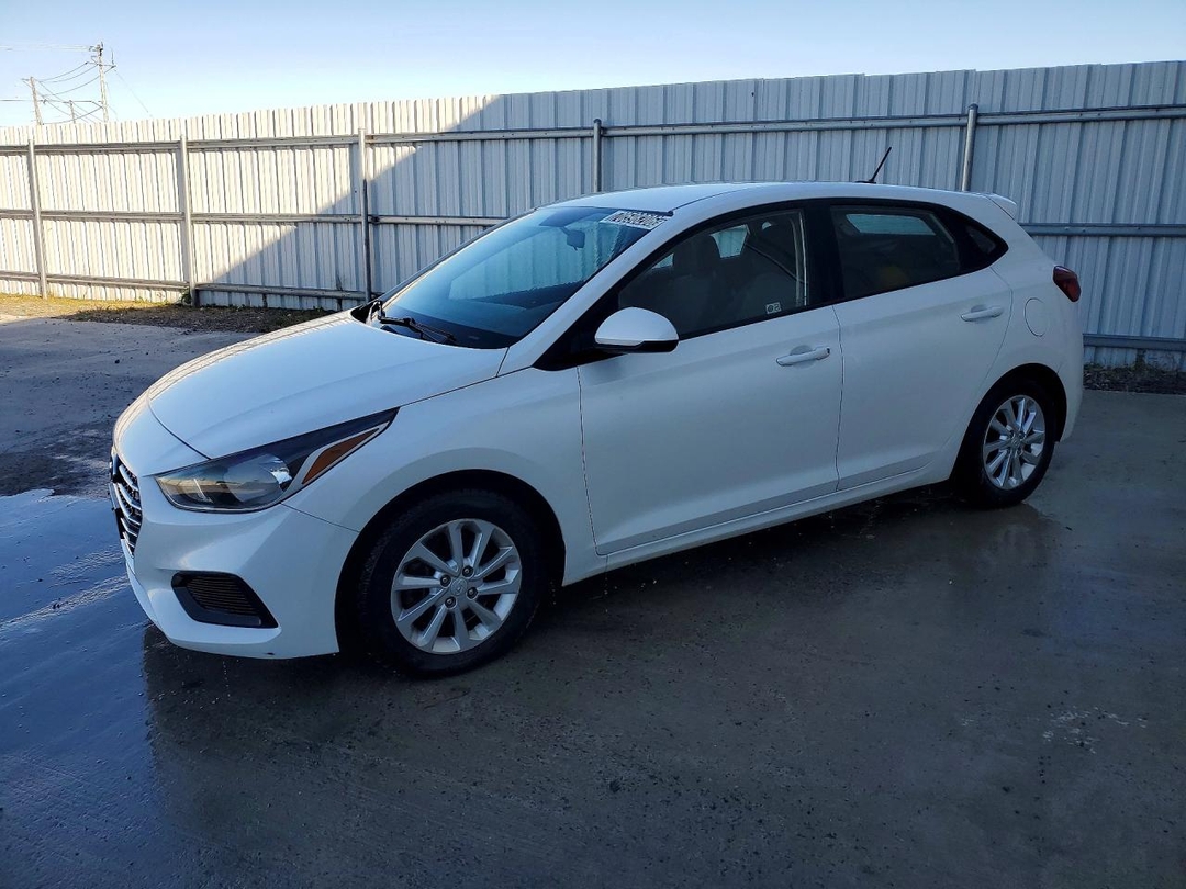 Vista de 2019 HYUNDAI ACCENT SE, ángulo 1