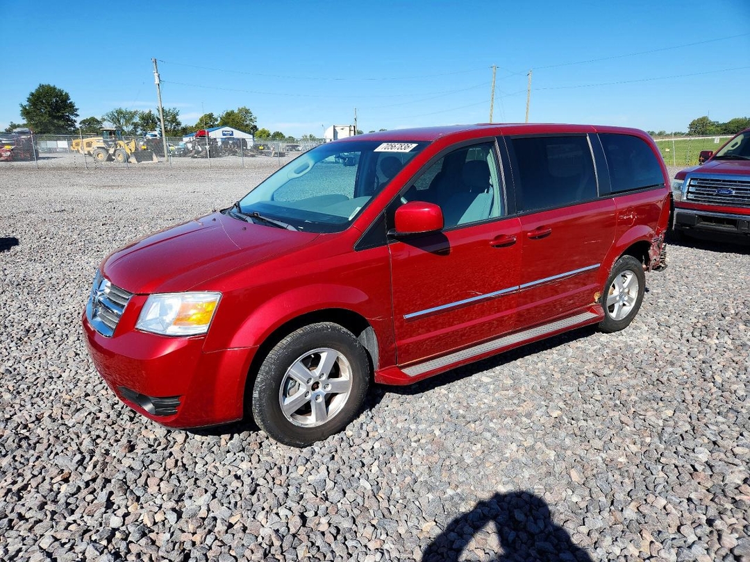 منظر 2008 DODGE GRAND CARAVAN SXT، زاوية 1