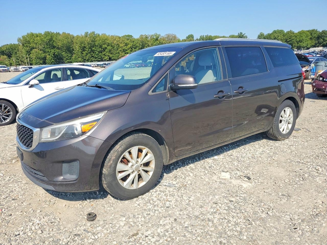 منظر 2016 KIA SEDONA LX، زاوية 1