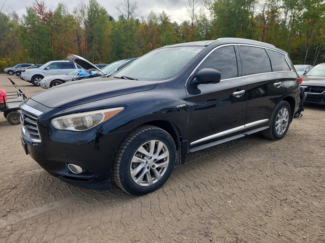 Vue de 2014 INFINITI QX60 HYBRID, angle 1