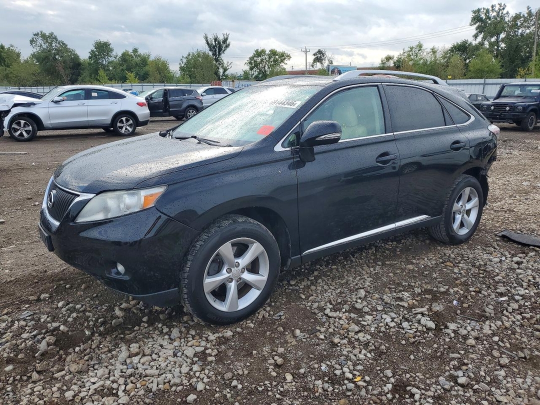 Вид 2010 LEXUS RX 350, угол 1