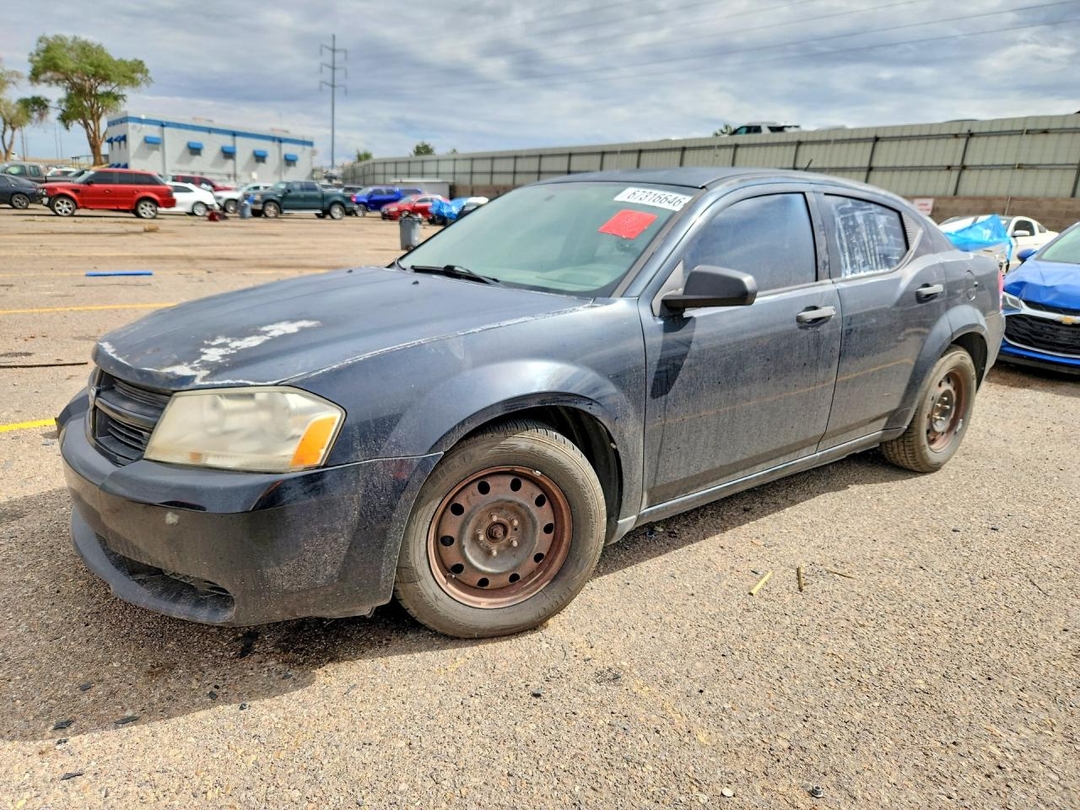Vue de 2010 DODGE AVENGER SXT, angle 1
