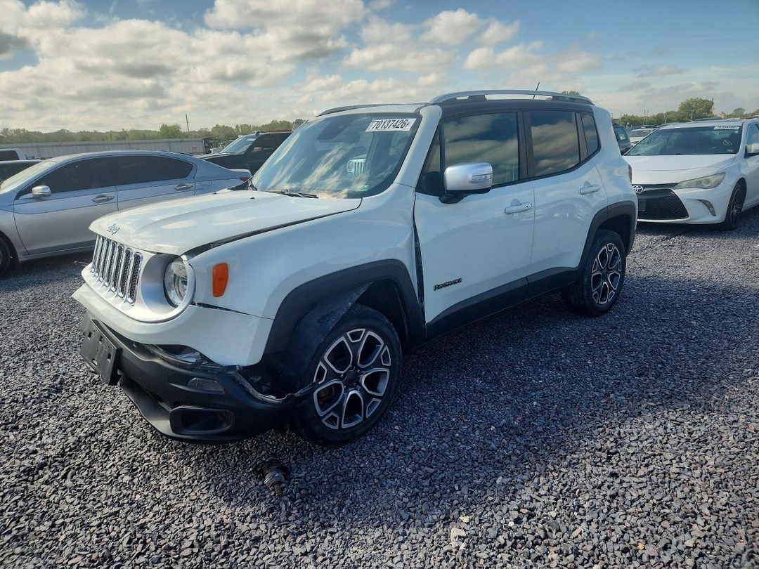 منظر 2016 JEEP RENEGADE LIMITED، زاوية 1