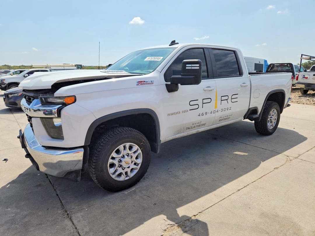 Vista de 2022 CHEVROLET SILVERADO K2500 HEAVY DUTY LT, ángulo 1