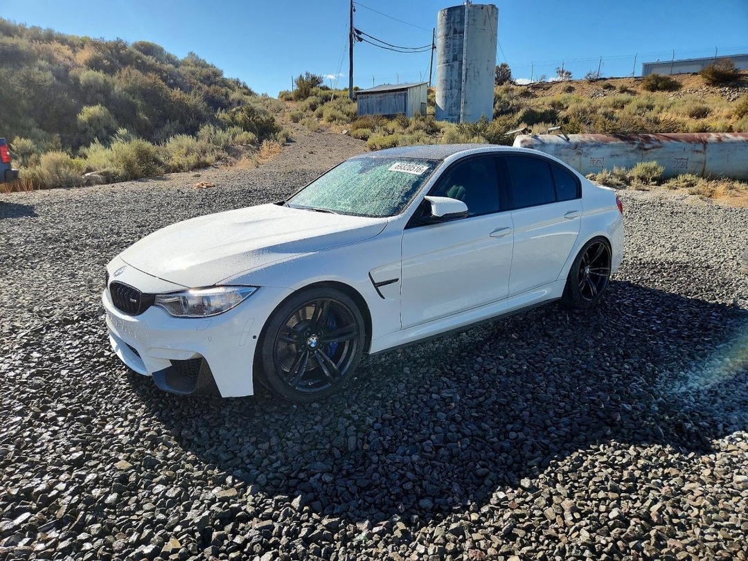 Vedere 2017 BMW M3, unghi 1