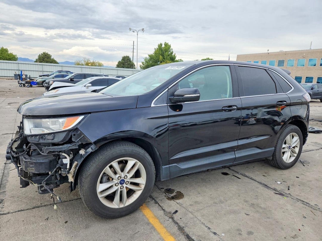 Вид 2016 FORD EDGE SEL, угол 1
