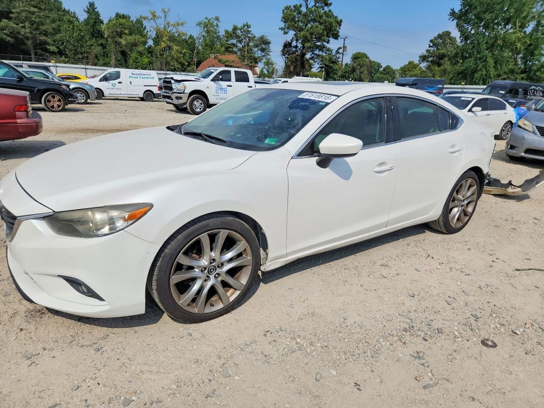 Вид 2015 MAZDA 6 GRAND TOURING, угол 1