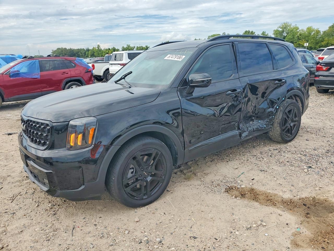 Вид 2024 KIA TELLURIDE SX X-LINE, угол 1