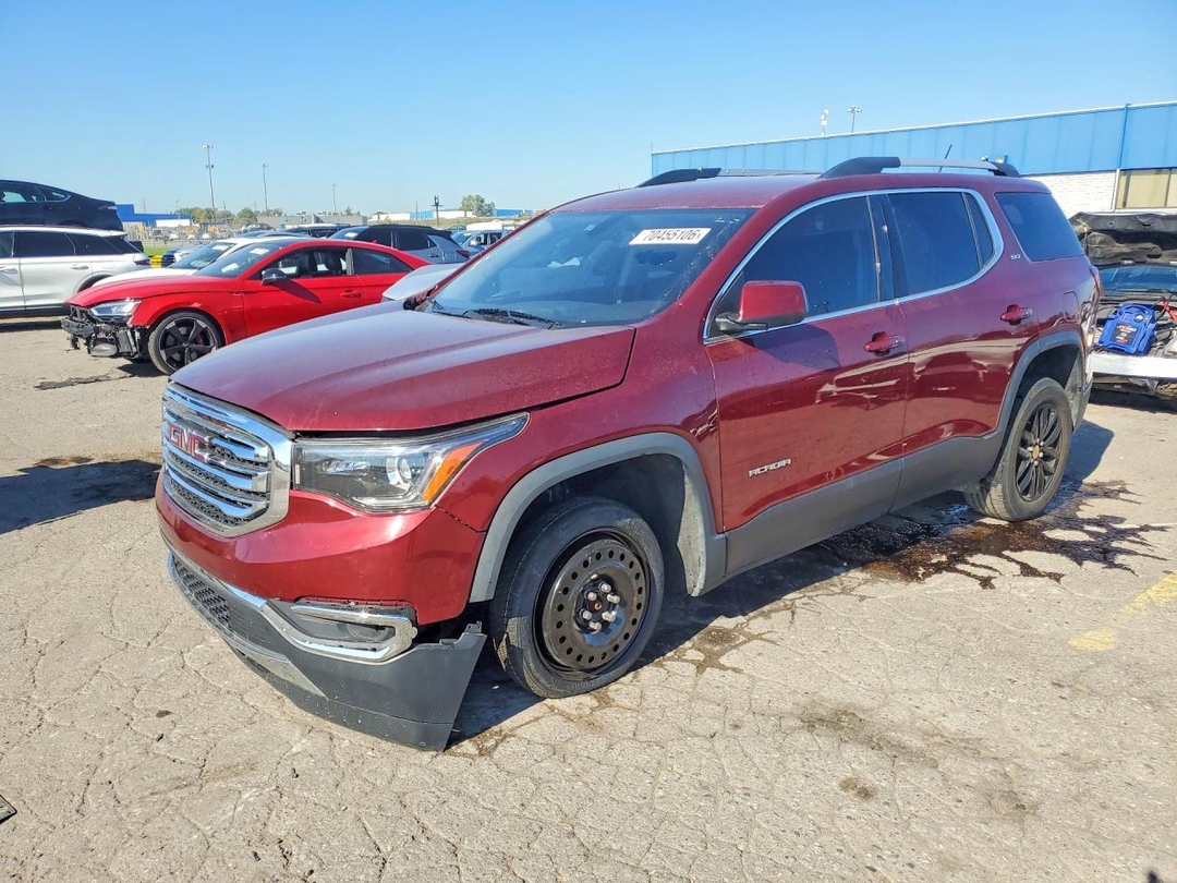 منظر 2017 GMC ACADIA SLT-1، زاوية 1