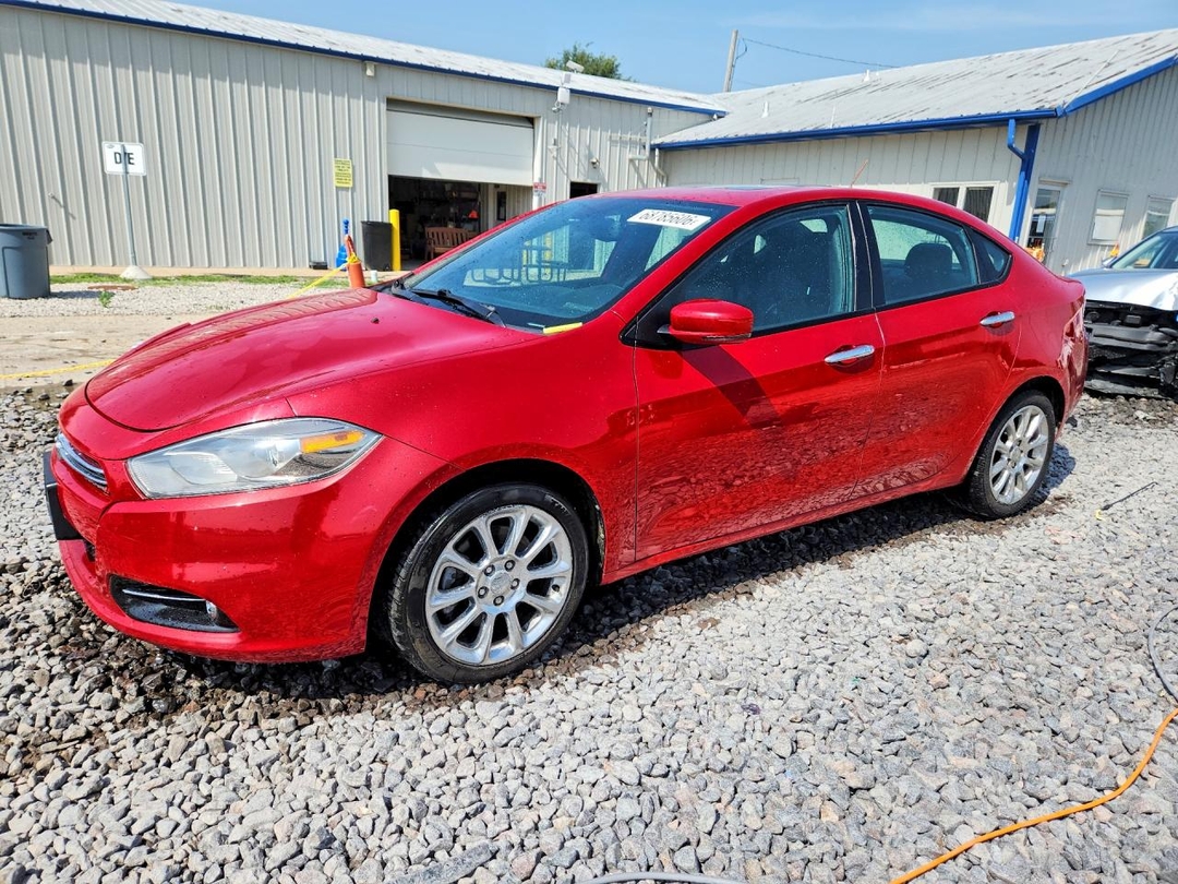 Vue de 2013 DODGE DART LIMITED, angle 1