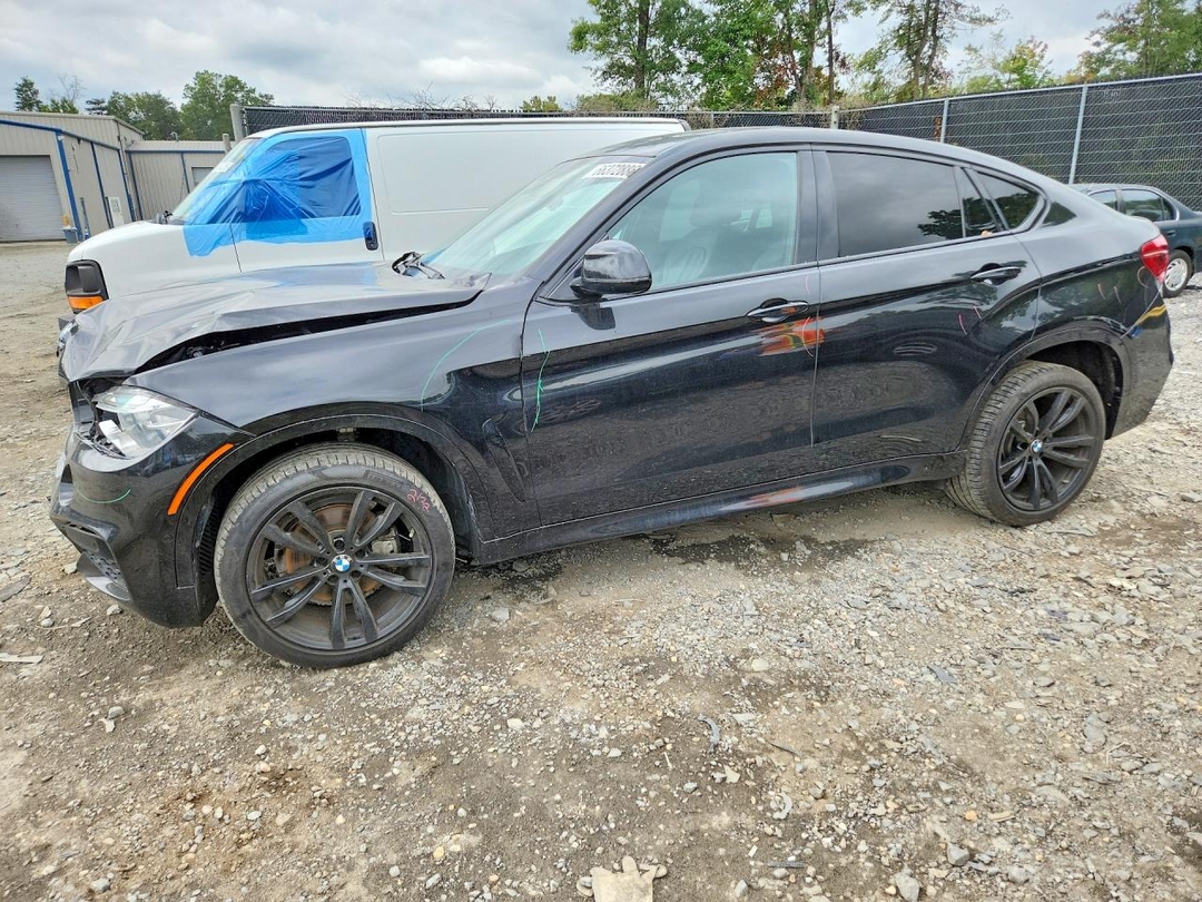 Vue de 2019 BMW X6 SDRIVE35I, angle 1
