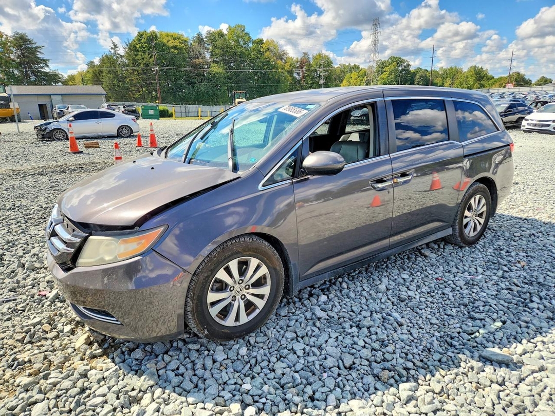 منظر 2015 HONDA ODYSSEY EXL، زاوية 1