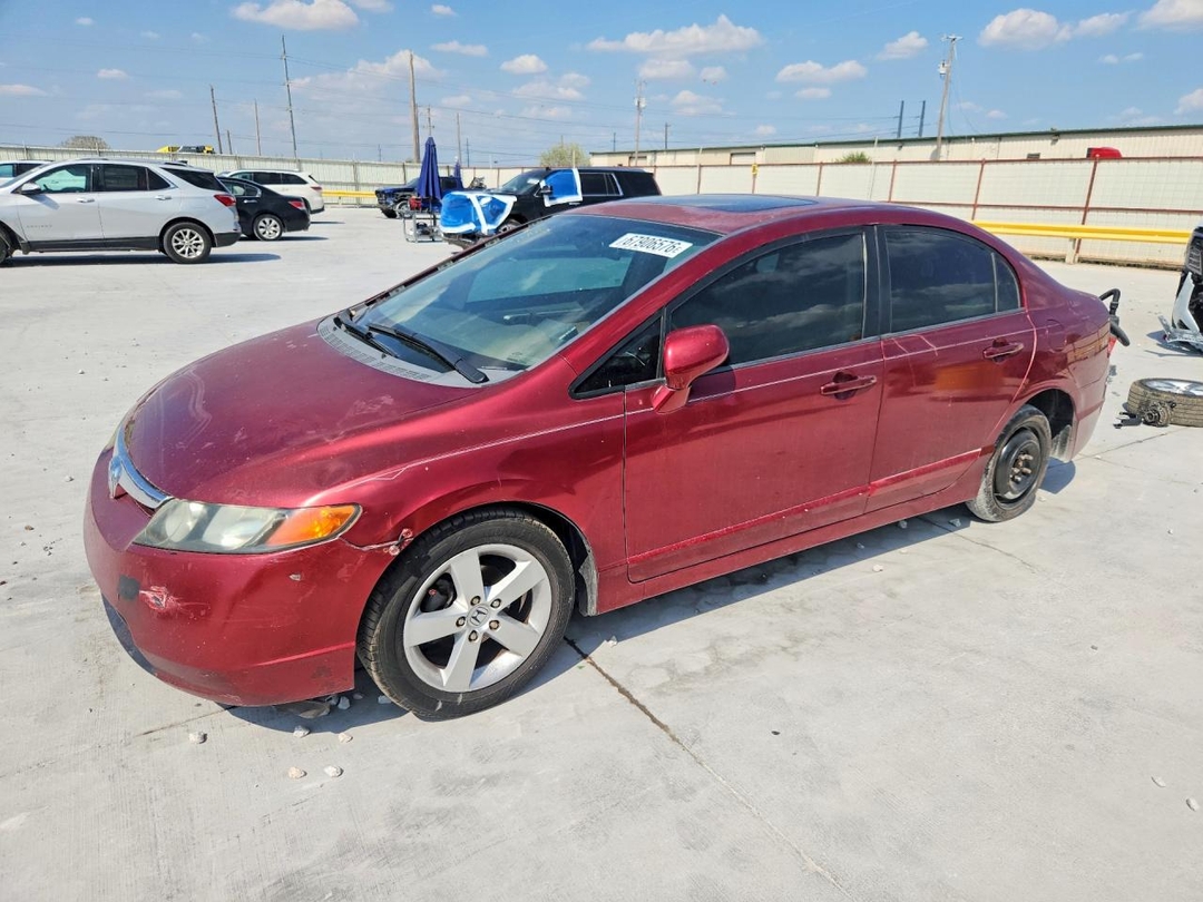منظر 2007 HONDA CIVIC EX، زاوية 1