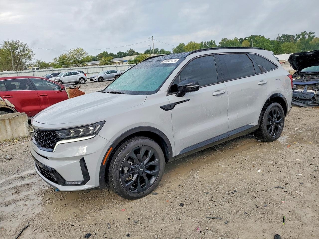 Vista de 2022 KIA SORENTO SX, ángulo 1