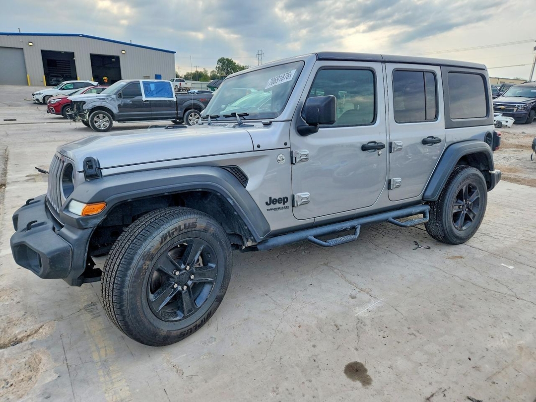 Vedere 2019 JEEP WRANGLER UNLIMITED SPORT, unghi 1