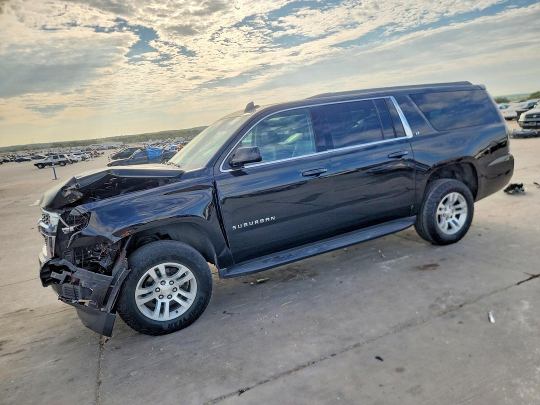 Vedere 2020 CHEVROLET SUBURBAN C1500 LT, unghi 1