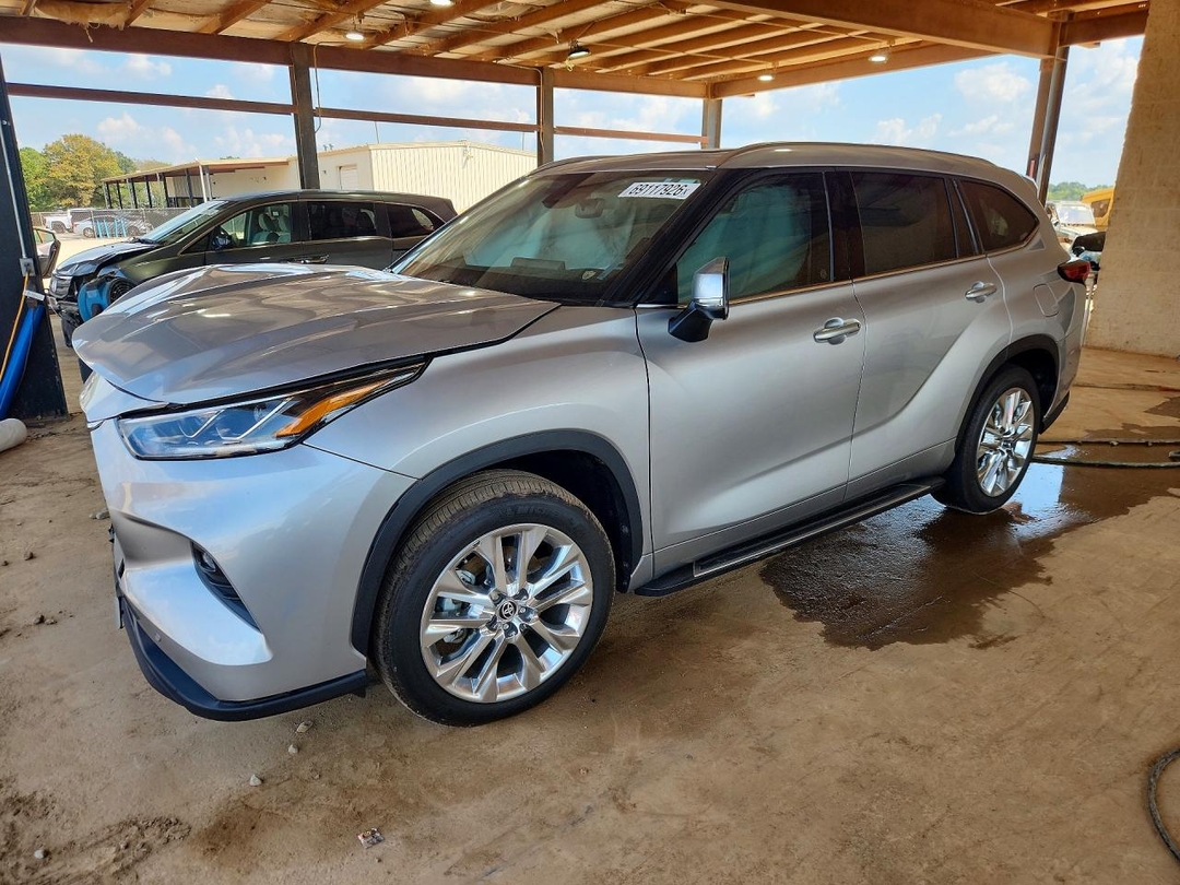 Vue de 2023 TOYOTA HIGHLANDER LIMITED, angle 1