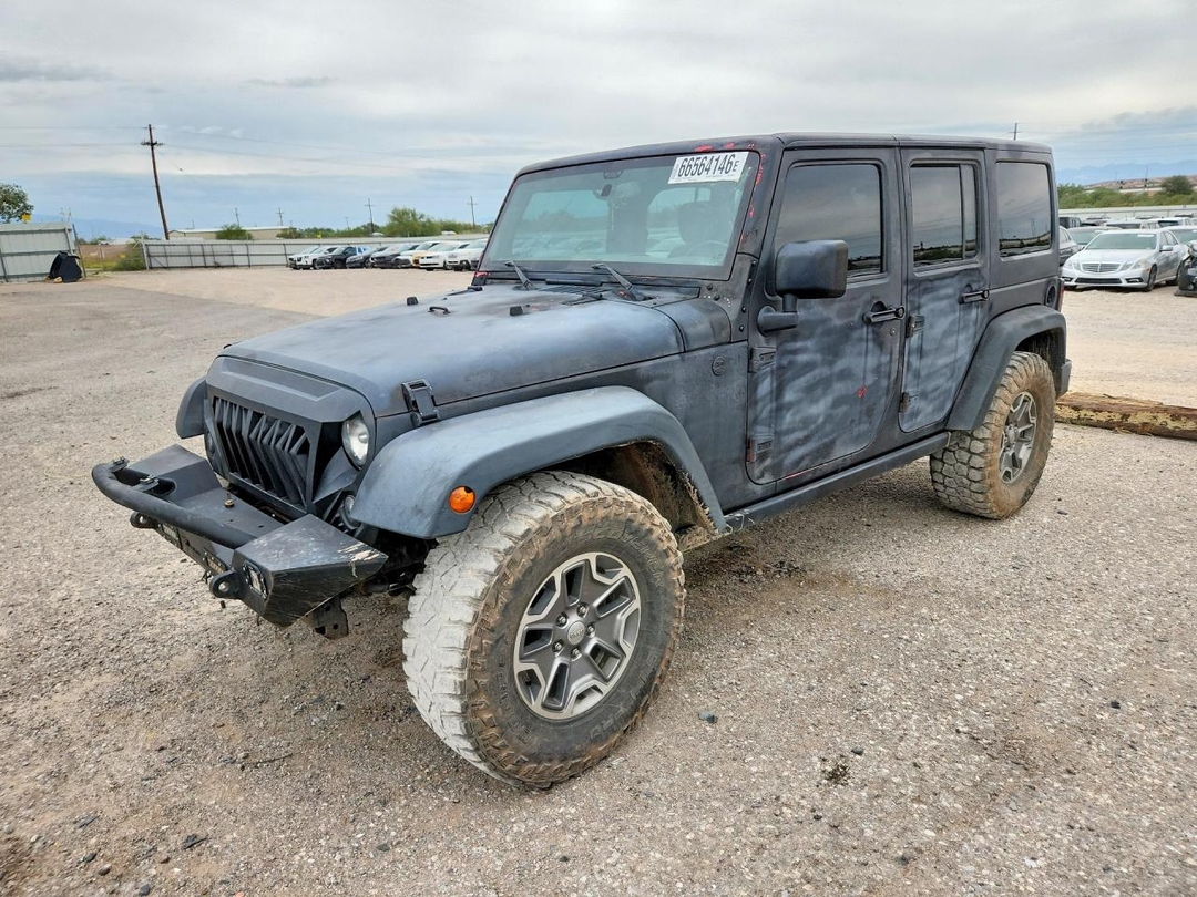 Vedere 2015 JEEP WRANGLER, unghi 1