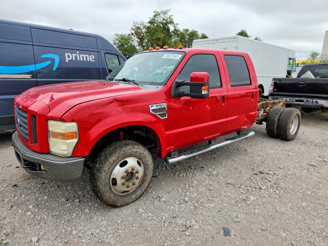 Vue de 2008 FORD F350 SUPER DUTY, angle 1