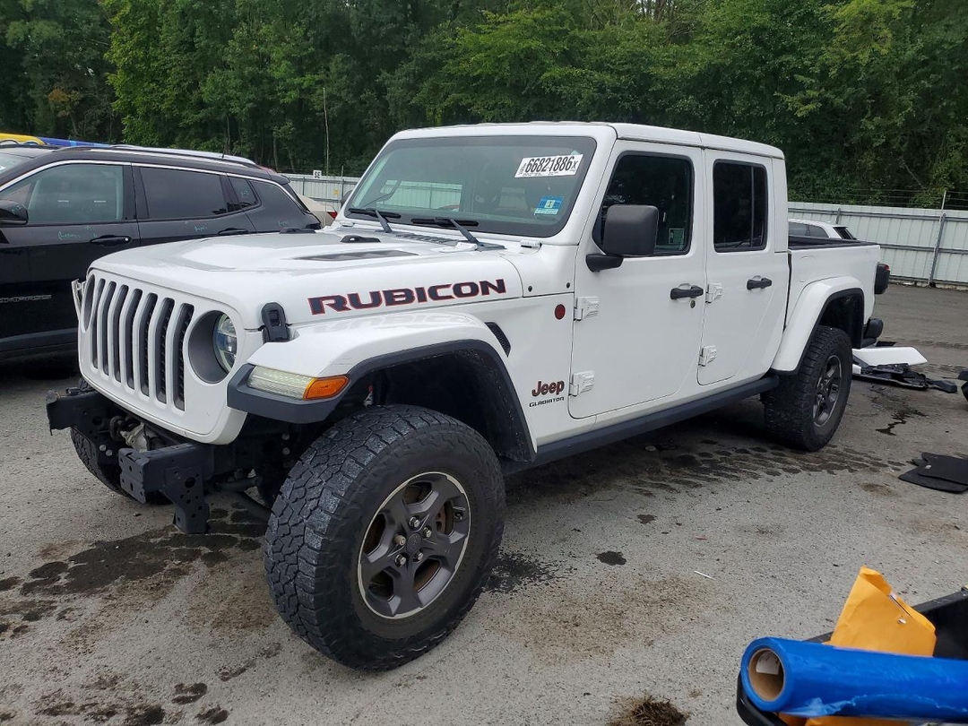 Vue de 2020 JEEP GLADIATOR RUBICON, angle 1