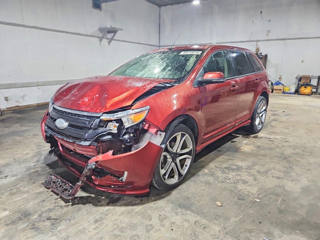 Vue de 2014 FORD EDGE SPORT, angle 1