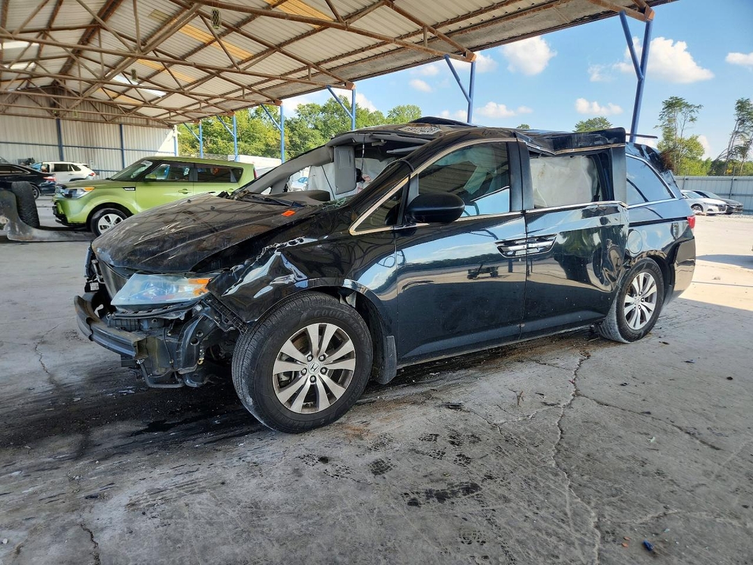 Vista de 2016 HONDA ODYSSEY EXL, ángulo 1