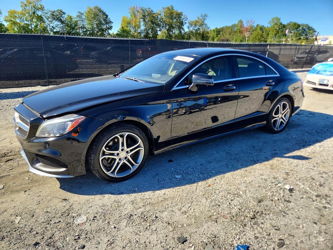 Вид 2015 MERCEDES-BENZ CLS 400, угол 1