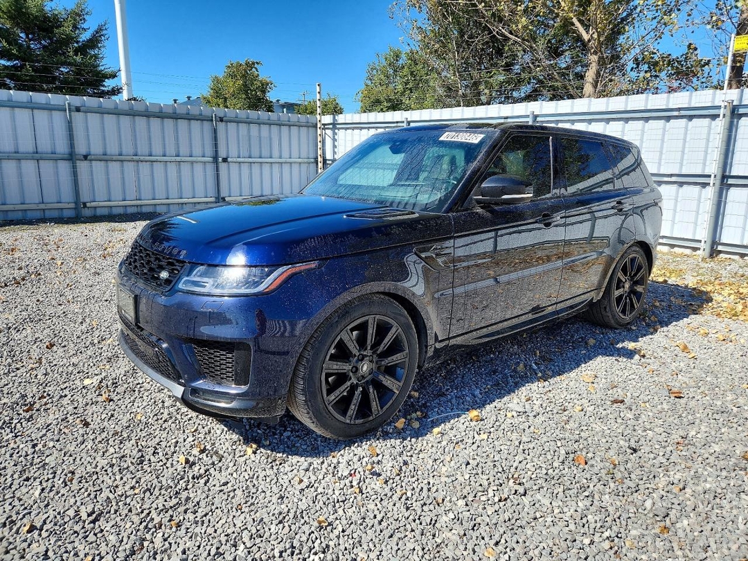Вид 2020 LAND ROVER RANGE ROVER SPORT HSE, угол 1