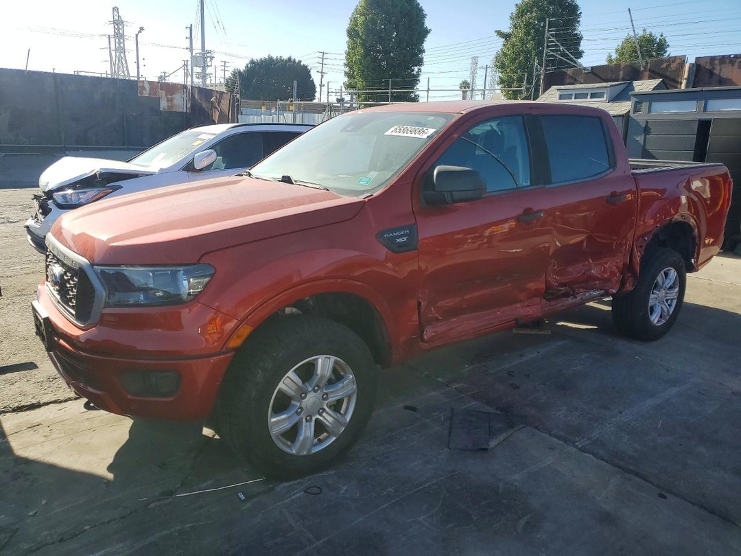 Вид 2019 FORD RANGER XL, угол 1