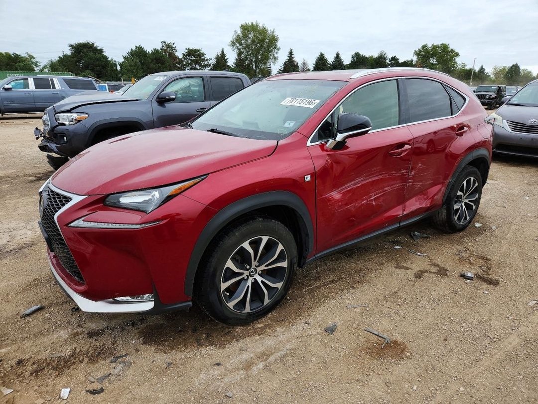 Vista de 2017 LEXUS NX 200T F SPORT, ángulo 1