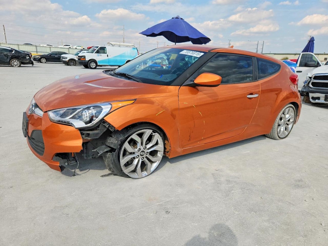 منظر 2015 HYUNDAI VELOSTER RE:FLEX، زاوية 1