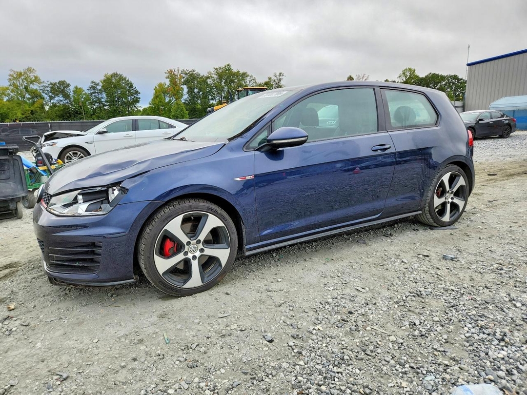 Vue de 2016 VOLKSWAGEN GTI S/SE, angle 1